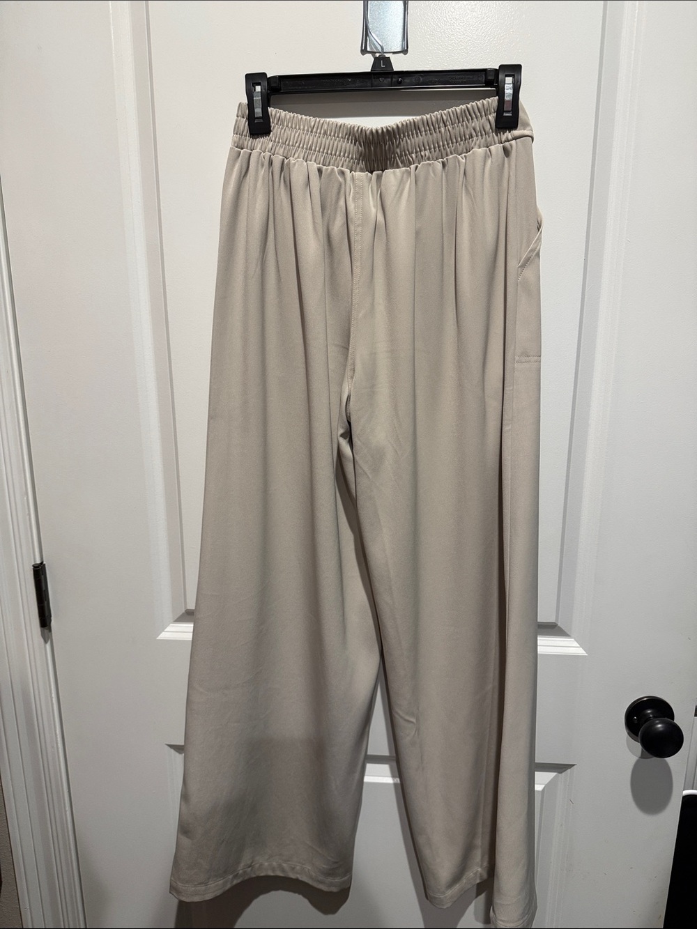 white birch Light Taupe Pull-On Trousers - Picture 3 of 3